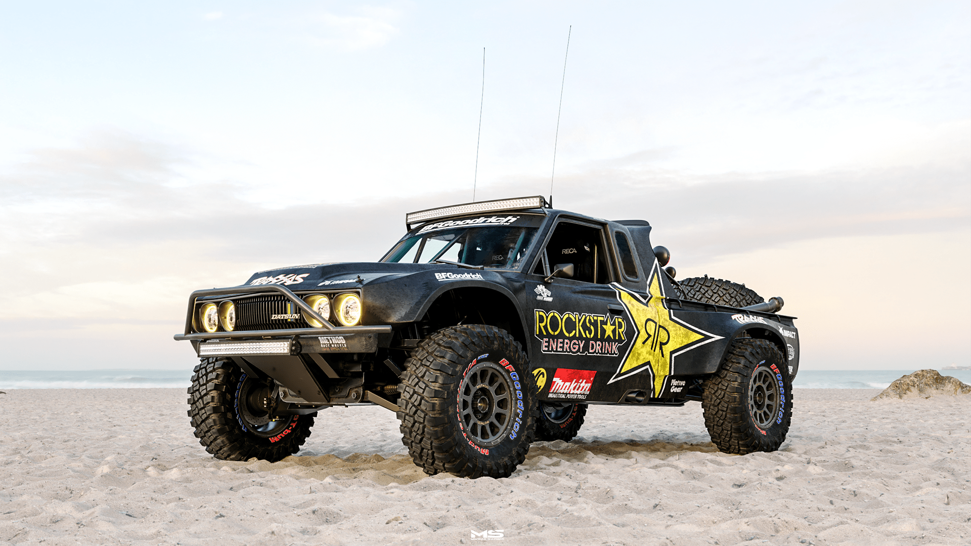 1920x1080 Datsun 620 PreRunner (1). Image - Behance