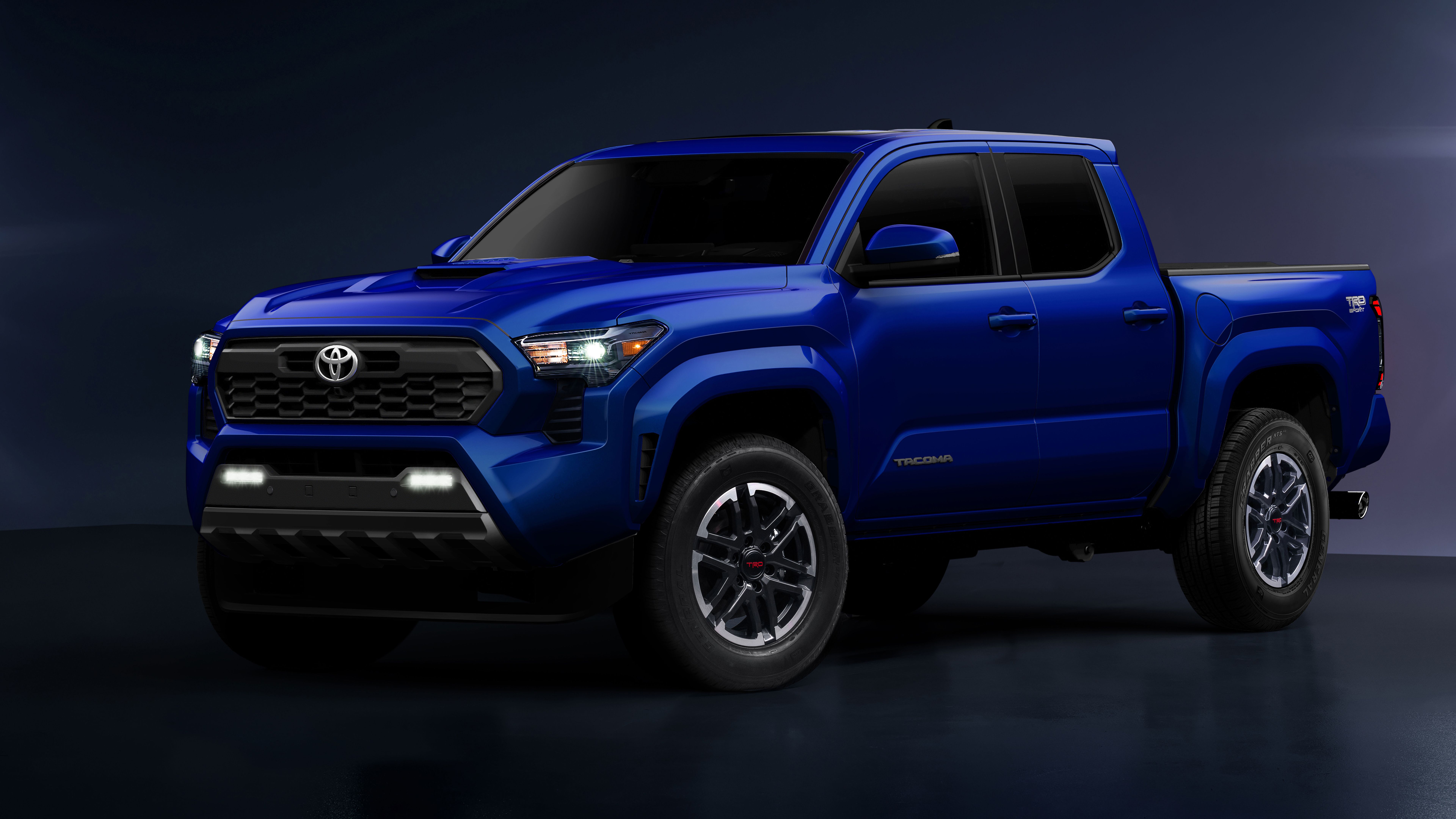 7680x4320 Toyota Tacoma TRD PreRunner XtraCab 2024 8K 2 Wallpaper Car Wallpaper