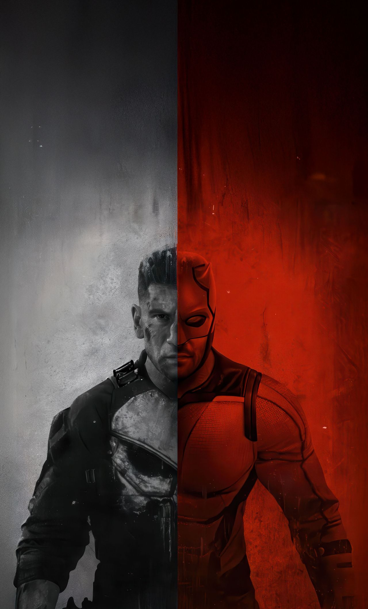 1280x2120 Punisher X Daredevil Born Again iPhone , HD 4k Wallpaper , Image, Background, Photos and Picture