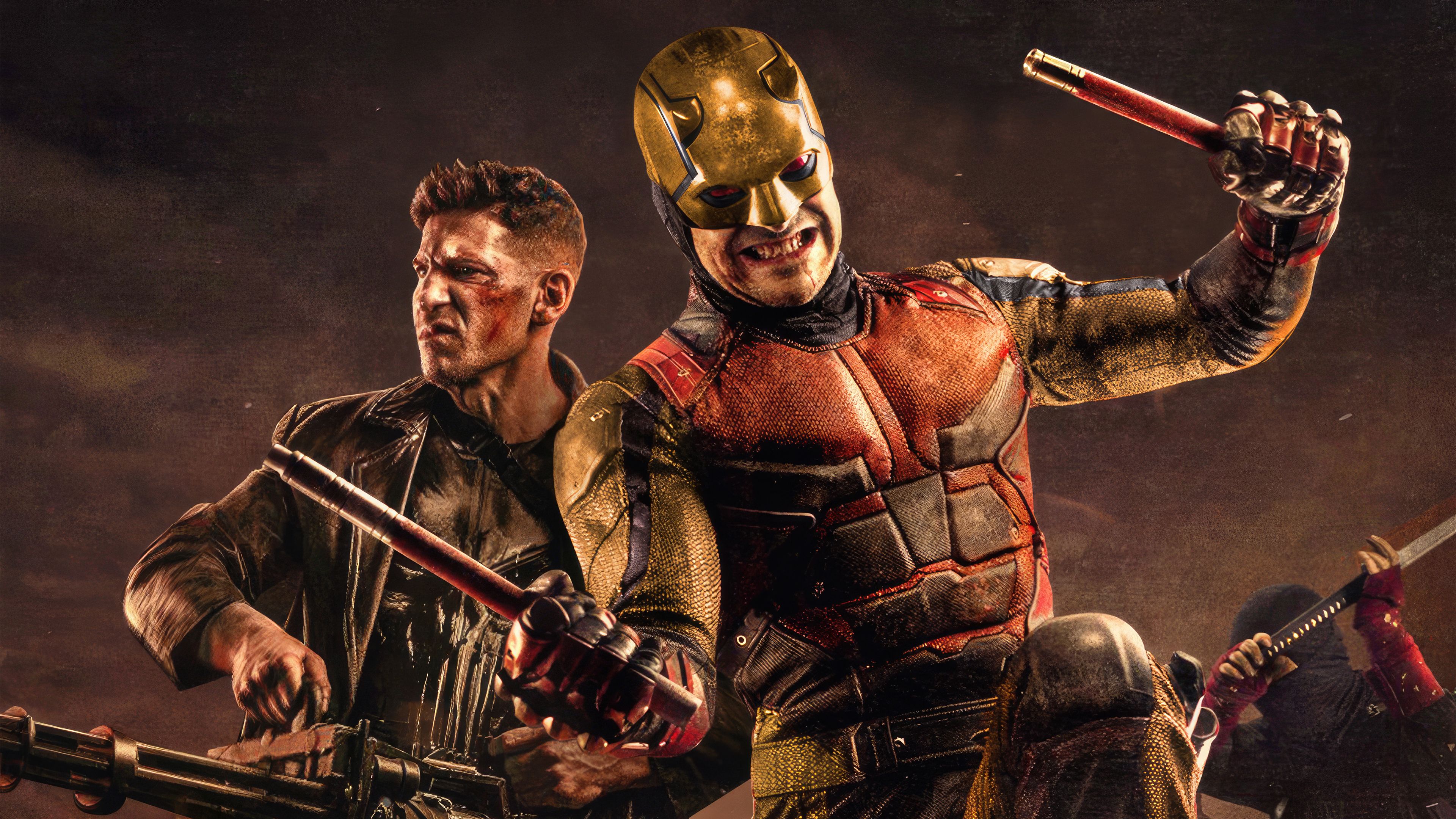 3840x2160 The Punisher X Daredevil Wallpaper, HD Superheroes Wallpaper, 4k Wallpaper , Image, Background, Photos and Picture