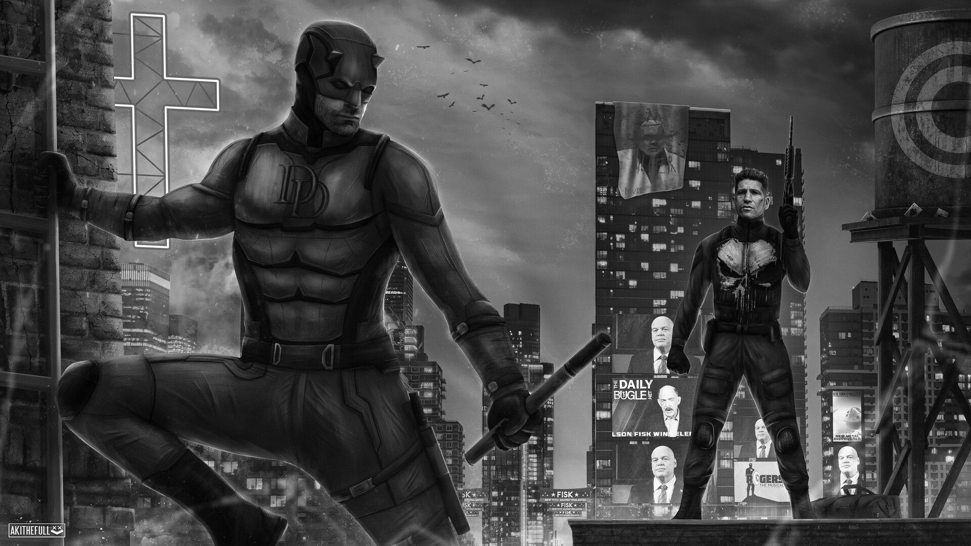 1920x1080 AkiTheFull And Punisher Splash Art