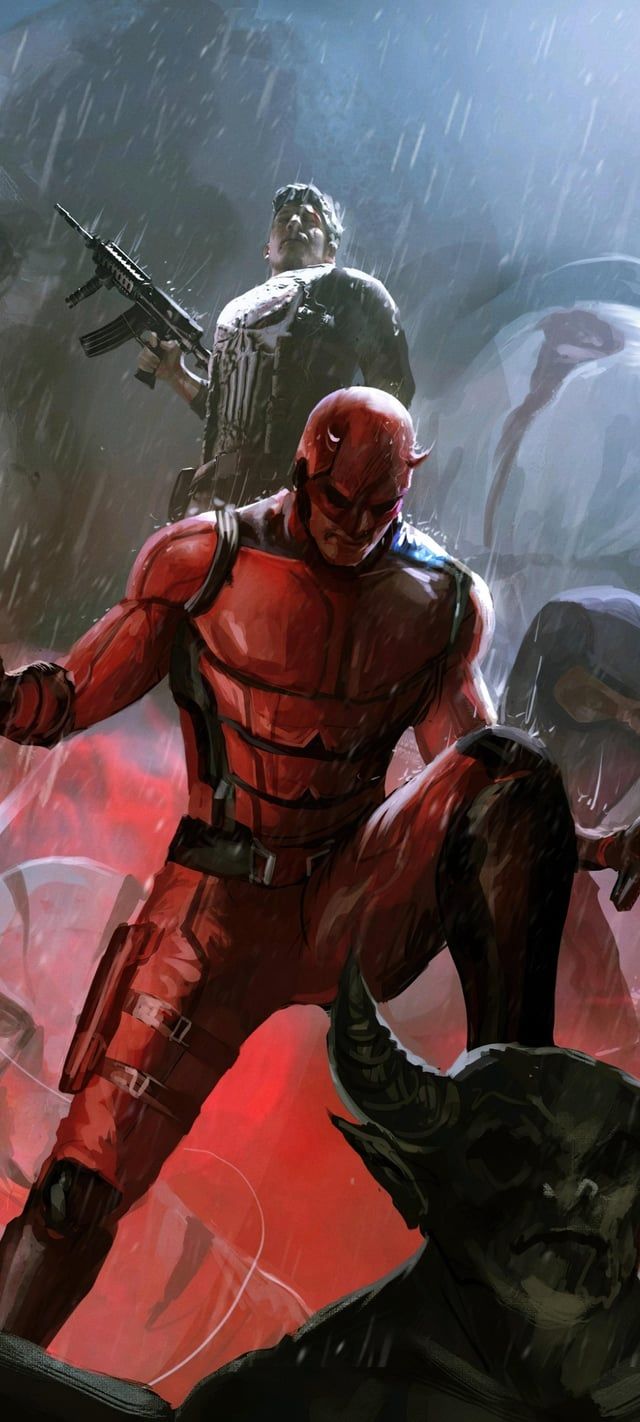 640x1422 Daredevil: Born Again wallpaper (by Dipankar Talukdar) [1799x3998]