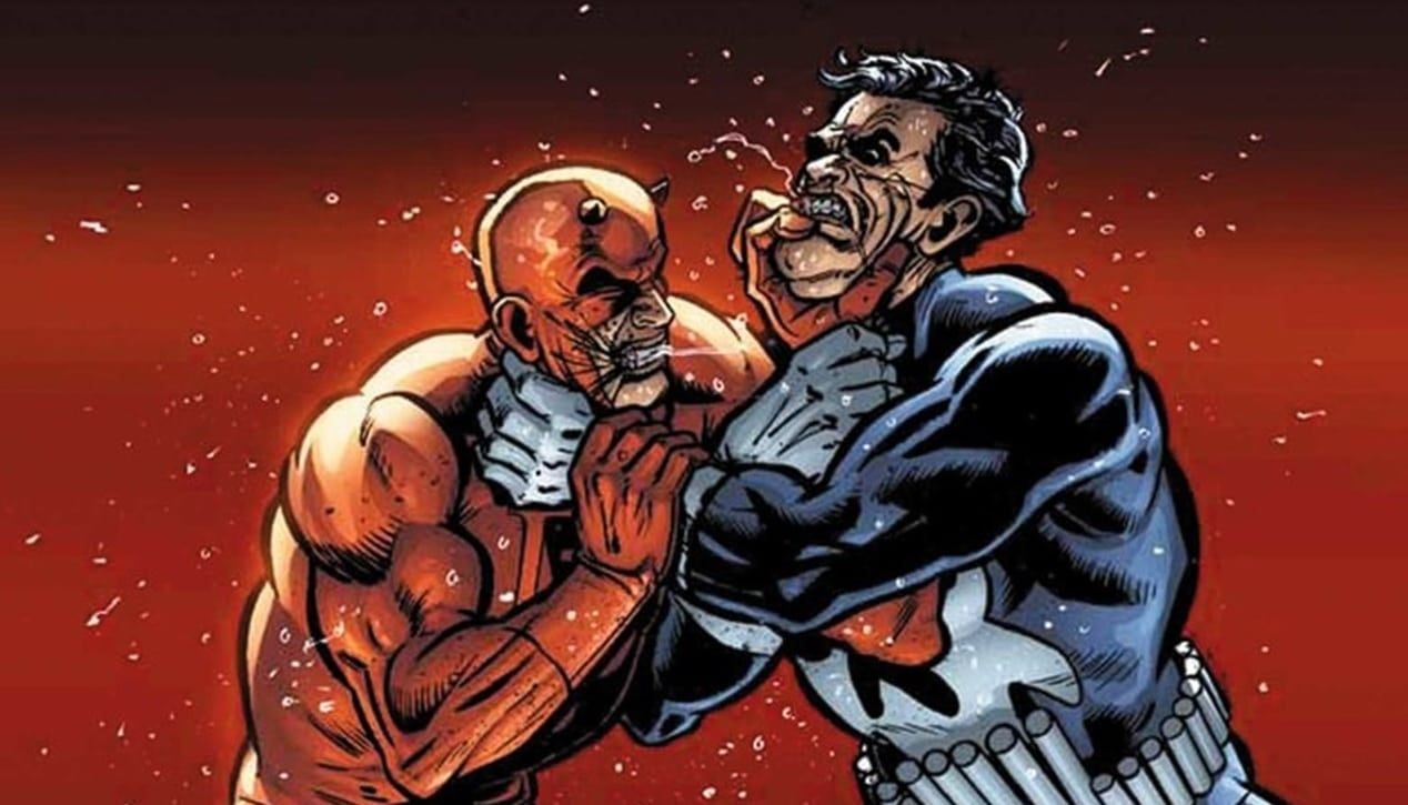 1268x725 Daredevil and Punisher face off in THE DEVIL'S TRIGGER miniseries