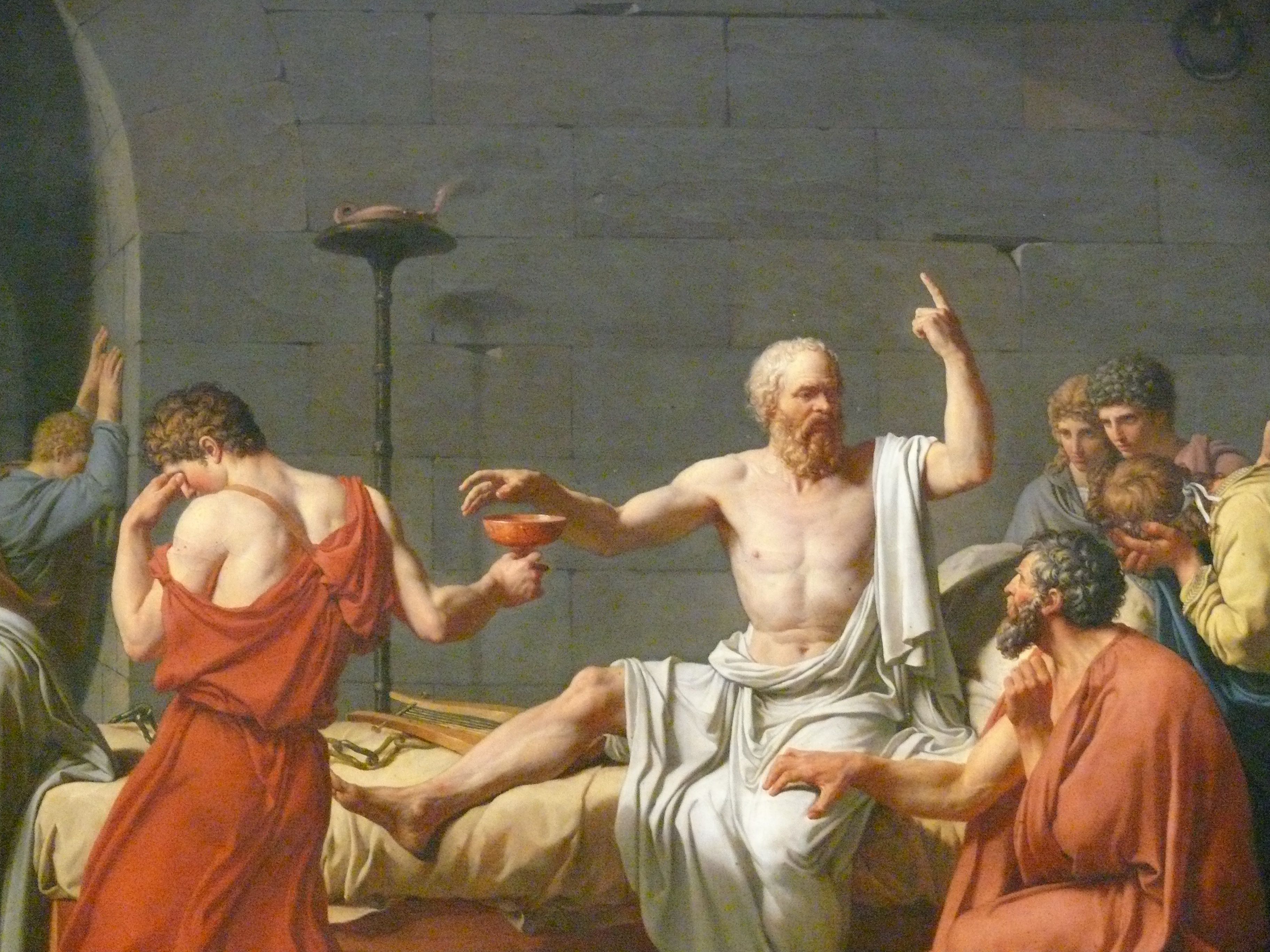 3648x2736 The Death Of Socrates Wallpaper
