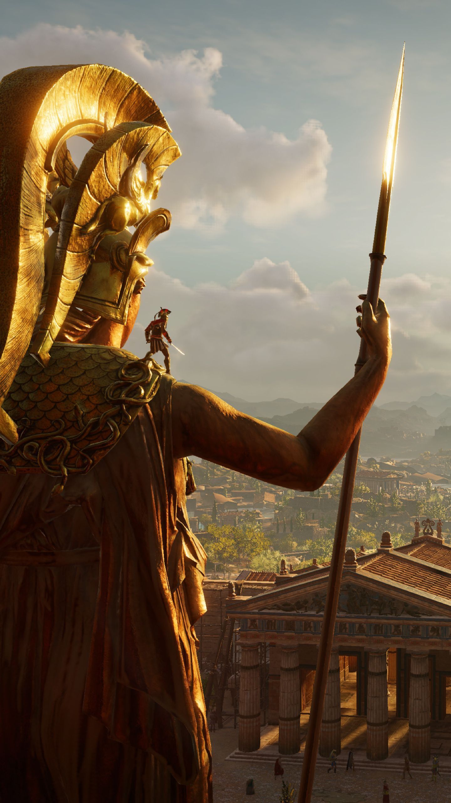 1440x2560 The Athena Wallpaper