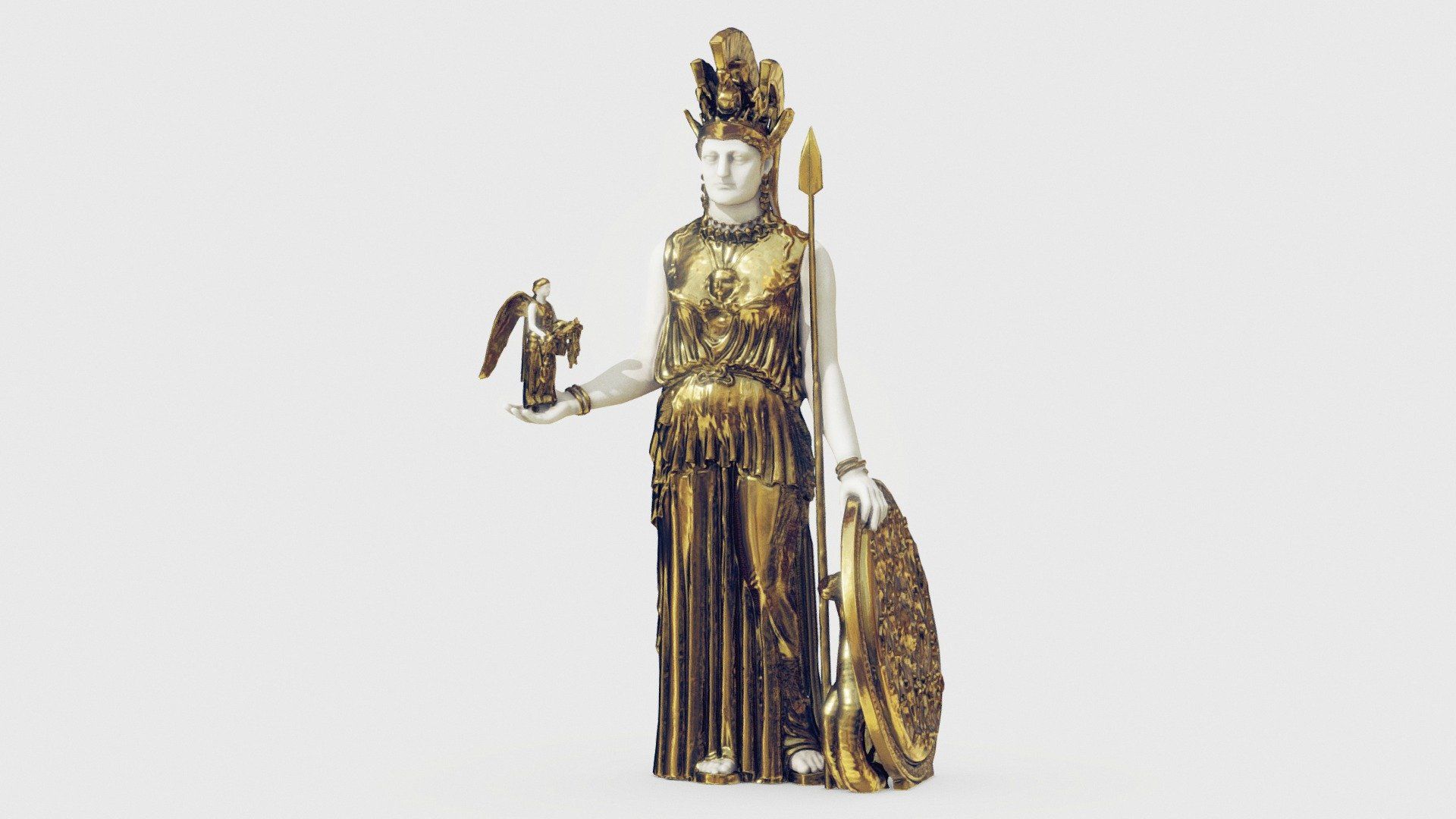 1920x1080 Athena Parthenos model by SpatialNeglect [427682a]
