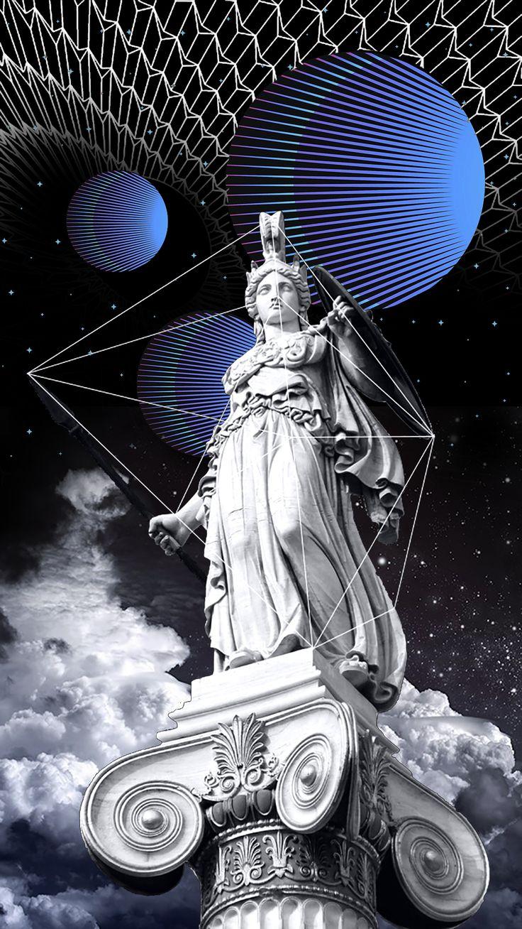 736x1308 Athena Wallpaper [High Quality Background Image]