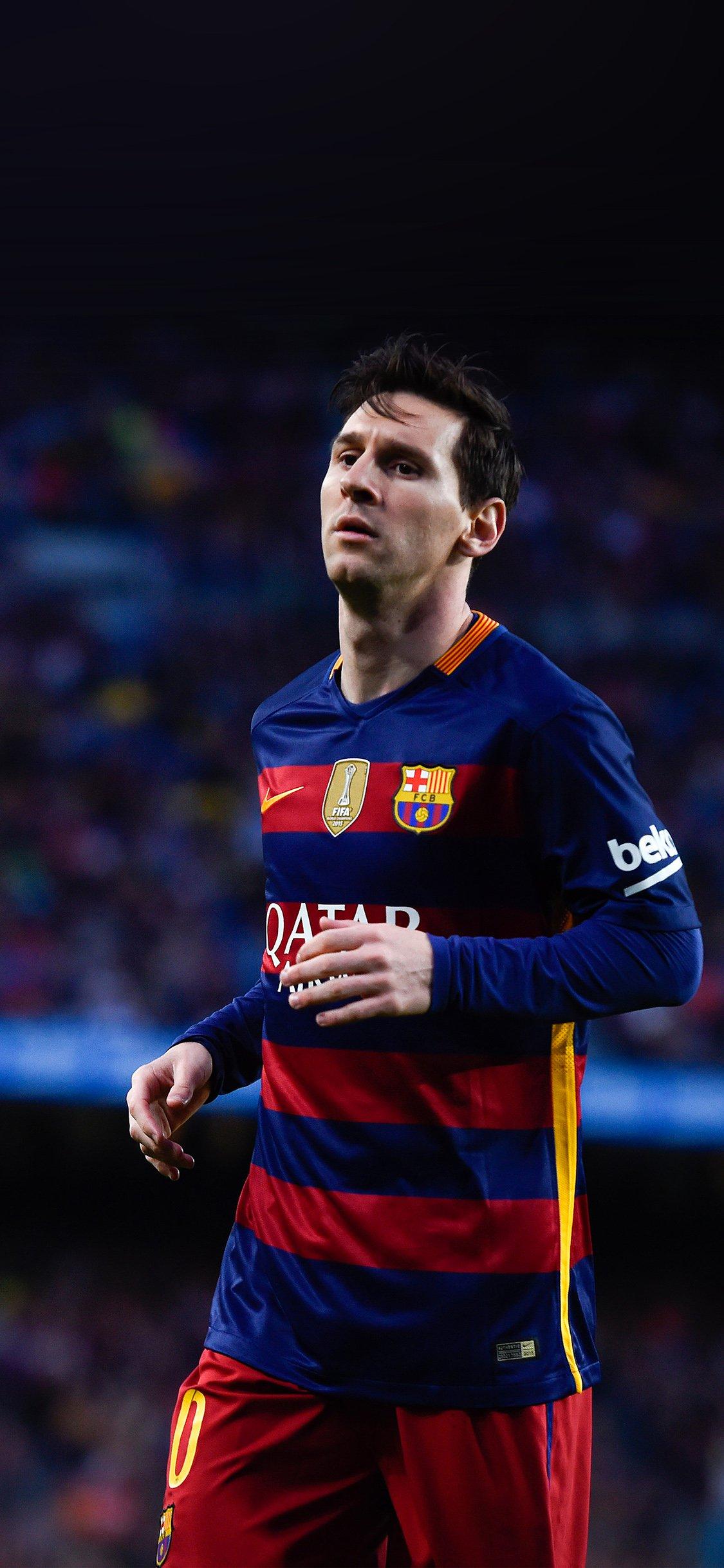 1125x2436 Messi iPad Wallpaper