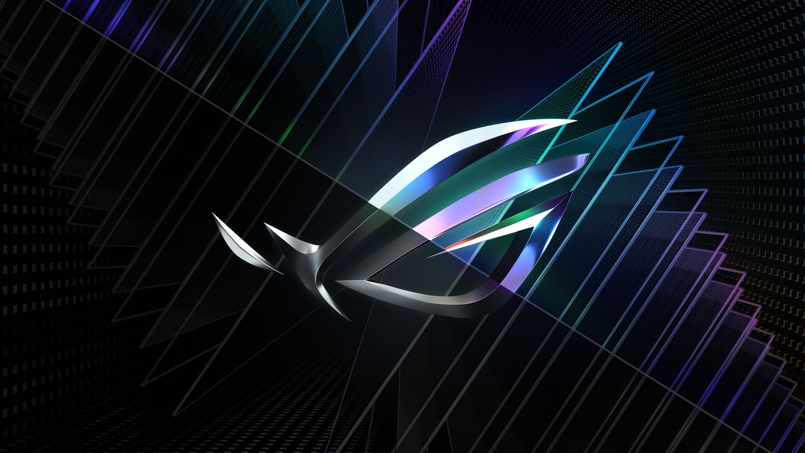 2560x1440 ASUS ROG Wallpaper 4K, Abstract background
