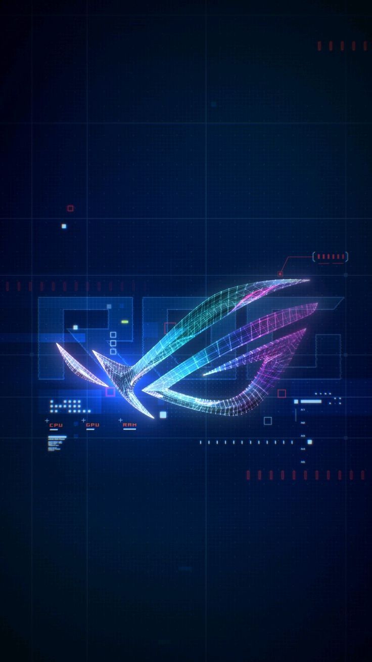 736x1308 Asus ROG Phone 9 Stock Wallpaper