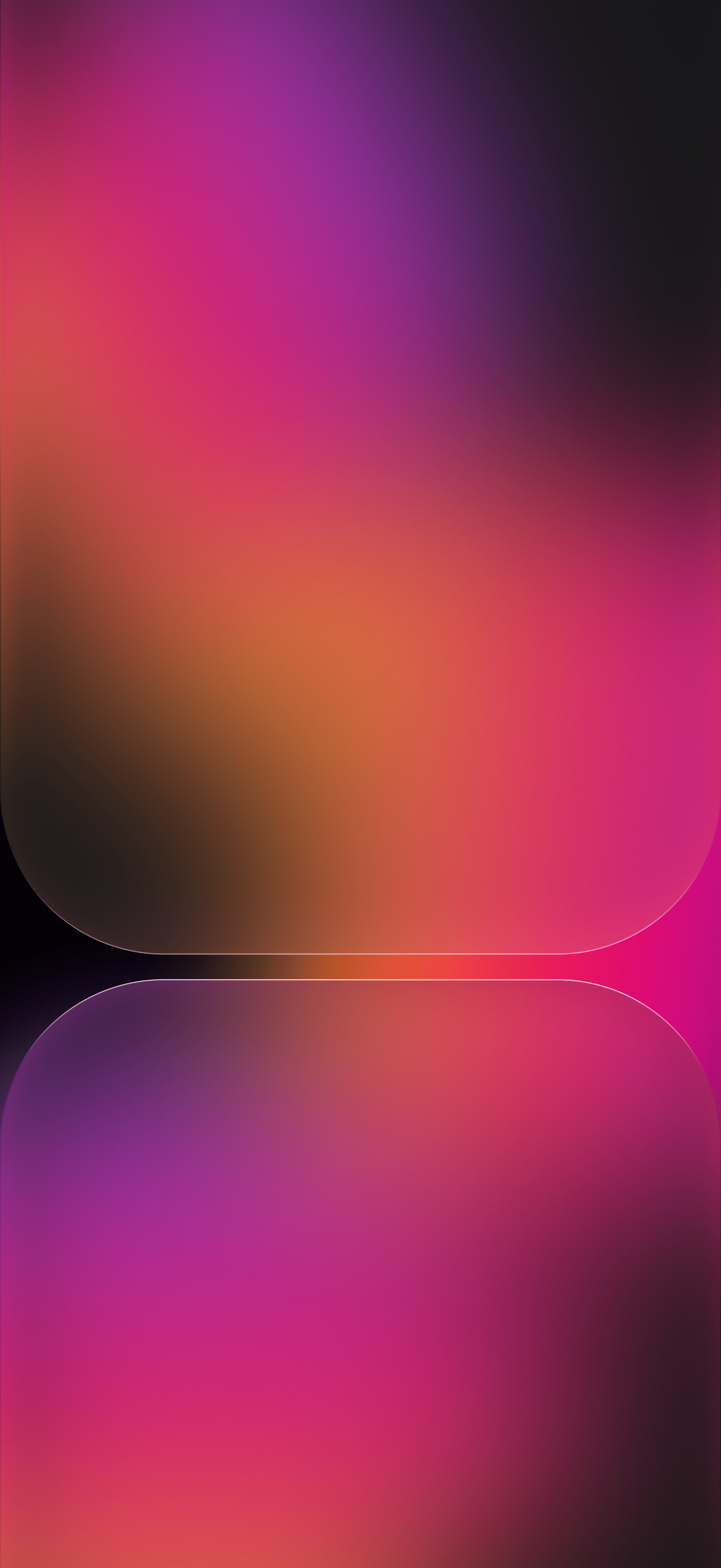 1760x3824 GlassPulse” Gradient iOS 26 Liquid Glass wallpaper