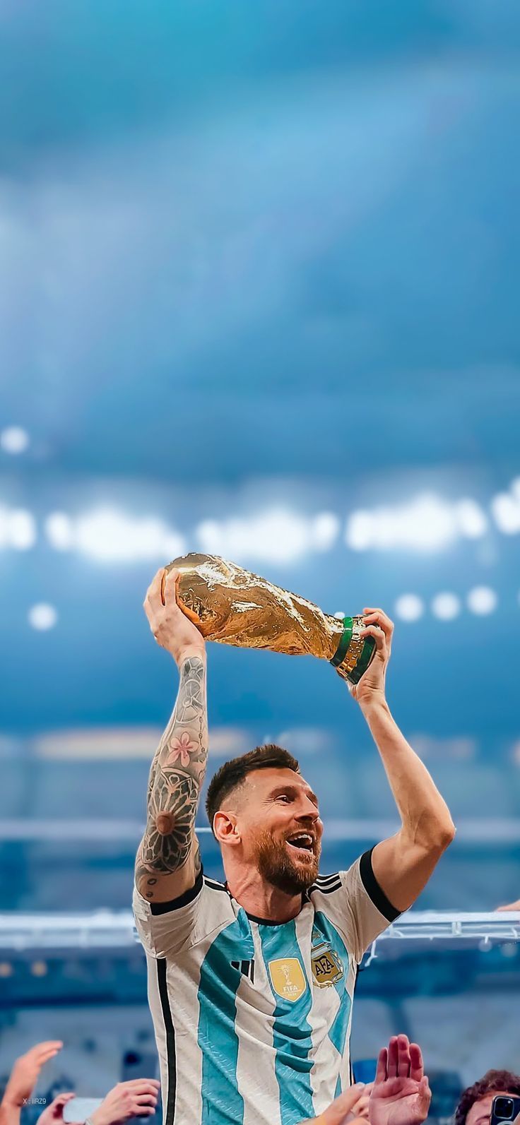 736x1593 Messi with world cup. Messi world cup 4k wallpaper, Futbol 4k wallpaper, Soccer legend