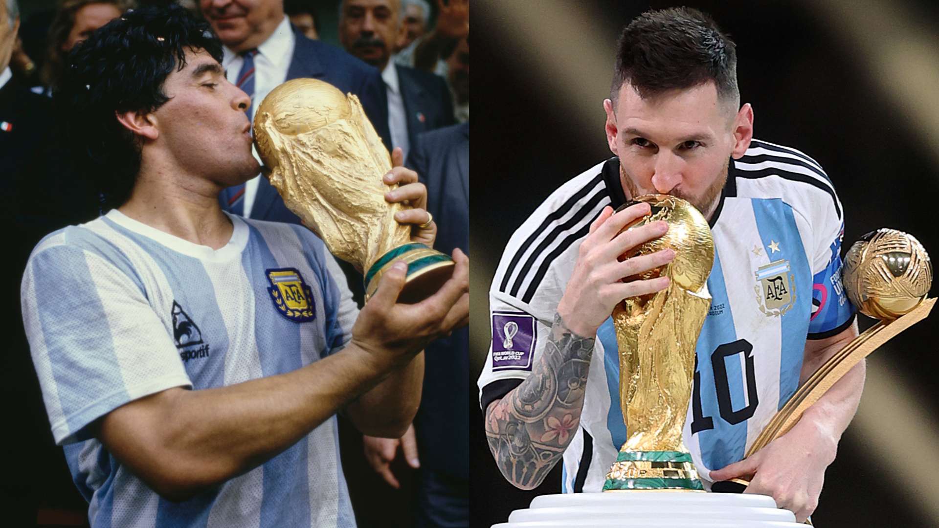 1920x1080 Lionel Messi achieves World Cup first since Diego Maradona! Magical Argentine emulates fellow countryman during thrilling World Cup great escape act against Egypt. Goal.com US