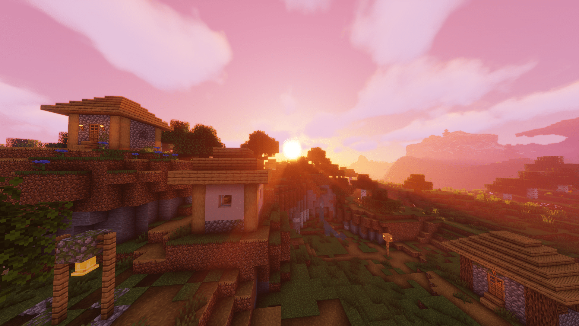 1920x1080 My first attemp to make some cool minecraft wallpaper, hope you guys like it!