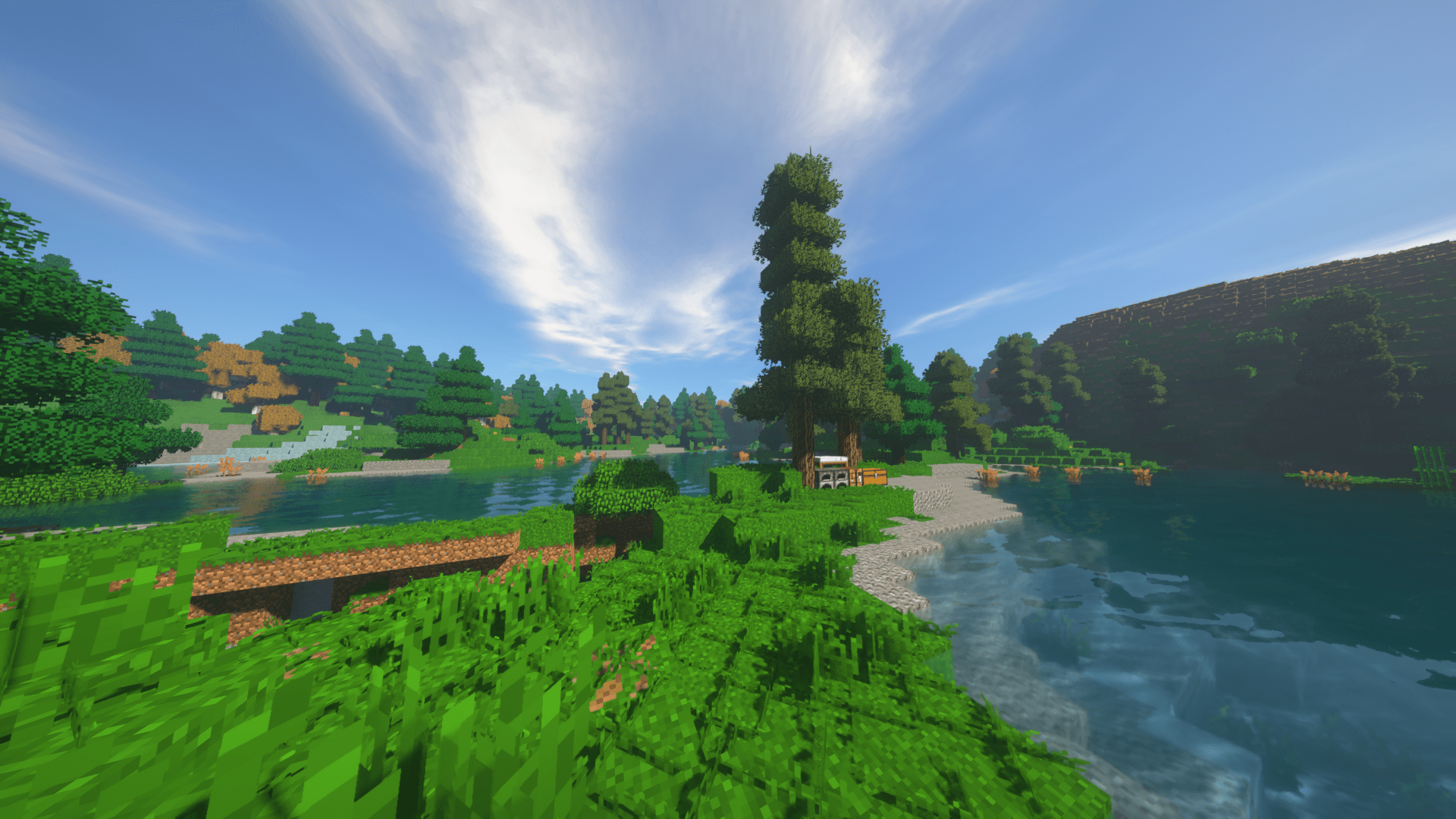 1920x1080 In love with the view. it gives me chill vibes and skyrim nostalgia