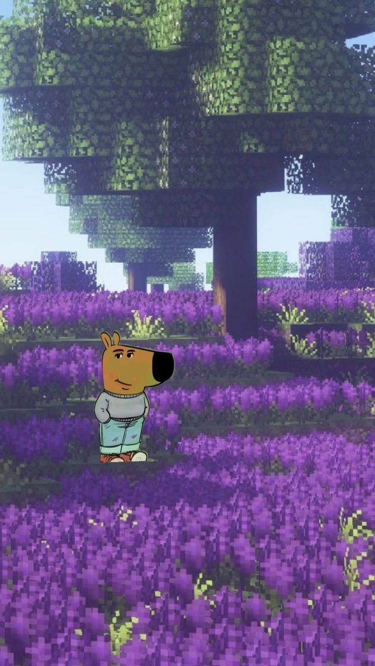 736x1308 chill guy Minecraft