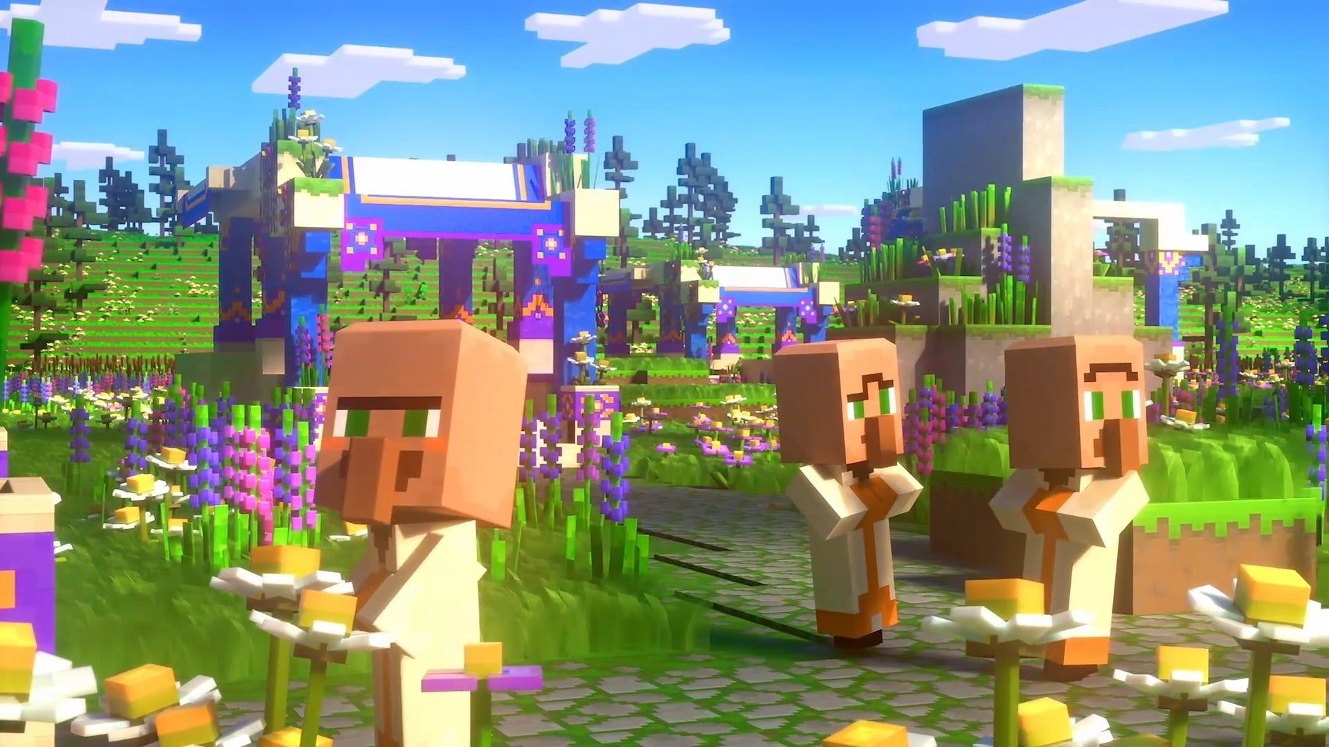 1920x1080 Minecraft Looks Beautifully Chill In Strategy Spin Off Coming Next Year