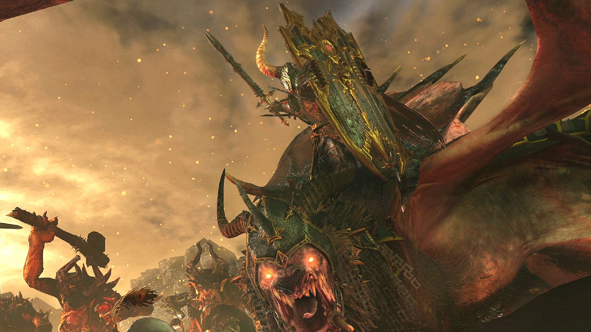 1920x1080 This Total Warhammer 2 modder has turned Archaon's frown upside down