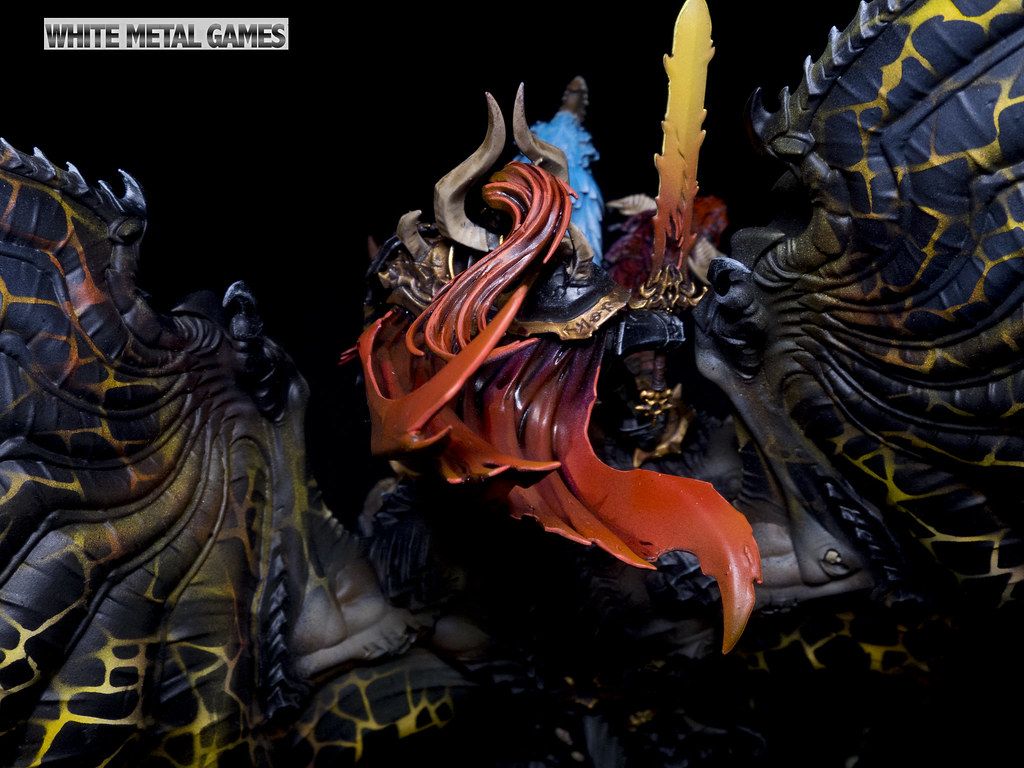1024x768 Archaon Everchosen. Electrum level, Alt. Scheme. White Metal Games
