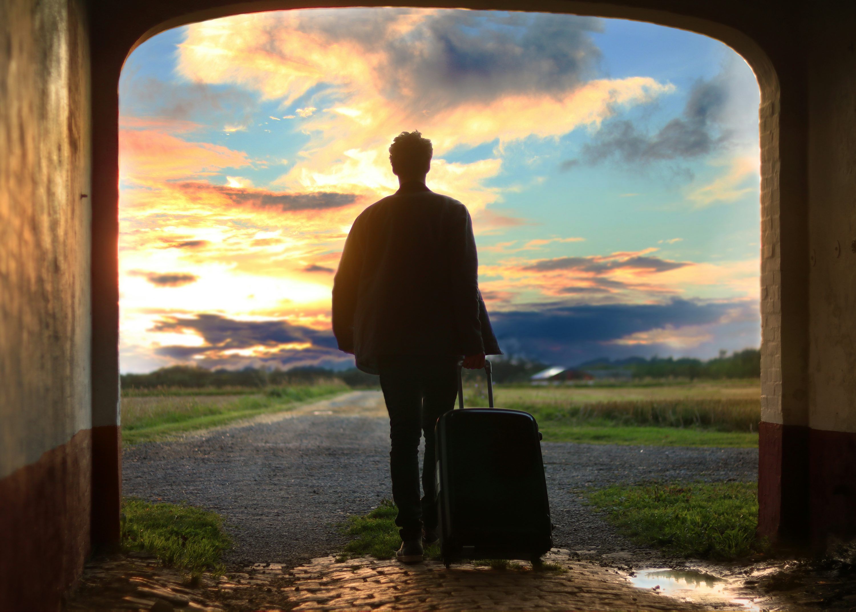 3000x2147 Travel Alone Picture. Download Free Image