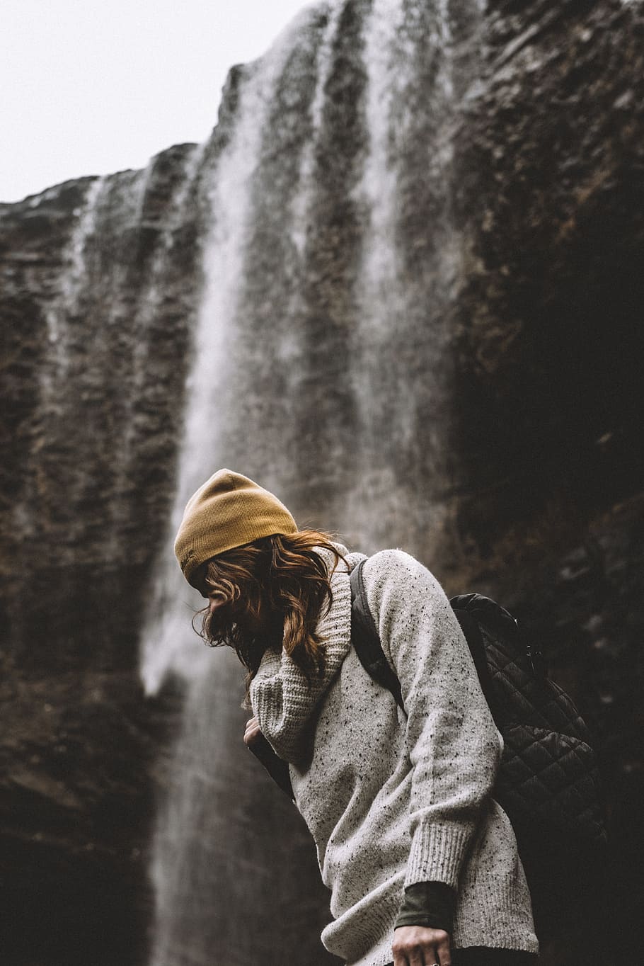 910x1364 HD wallpaper: people, woman, girl, alone, travel, adventure, outdoor, mountain