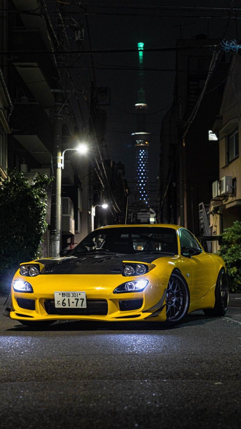 770x1368 Mazda RX 7 FD Wallpaper