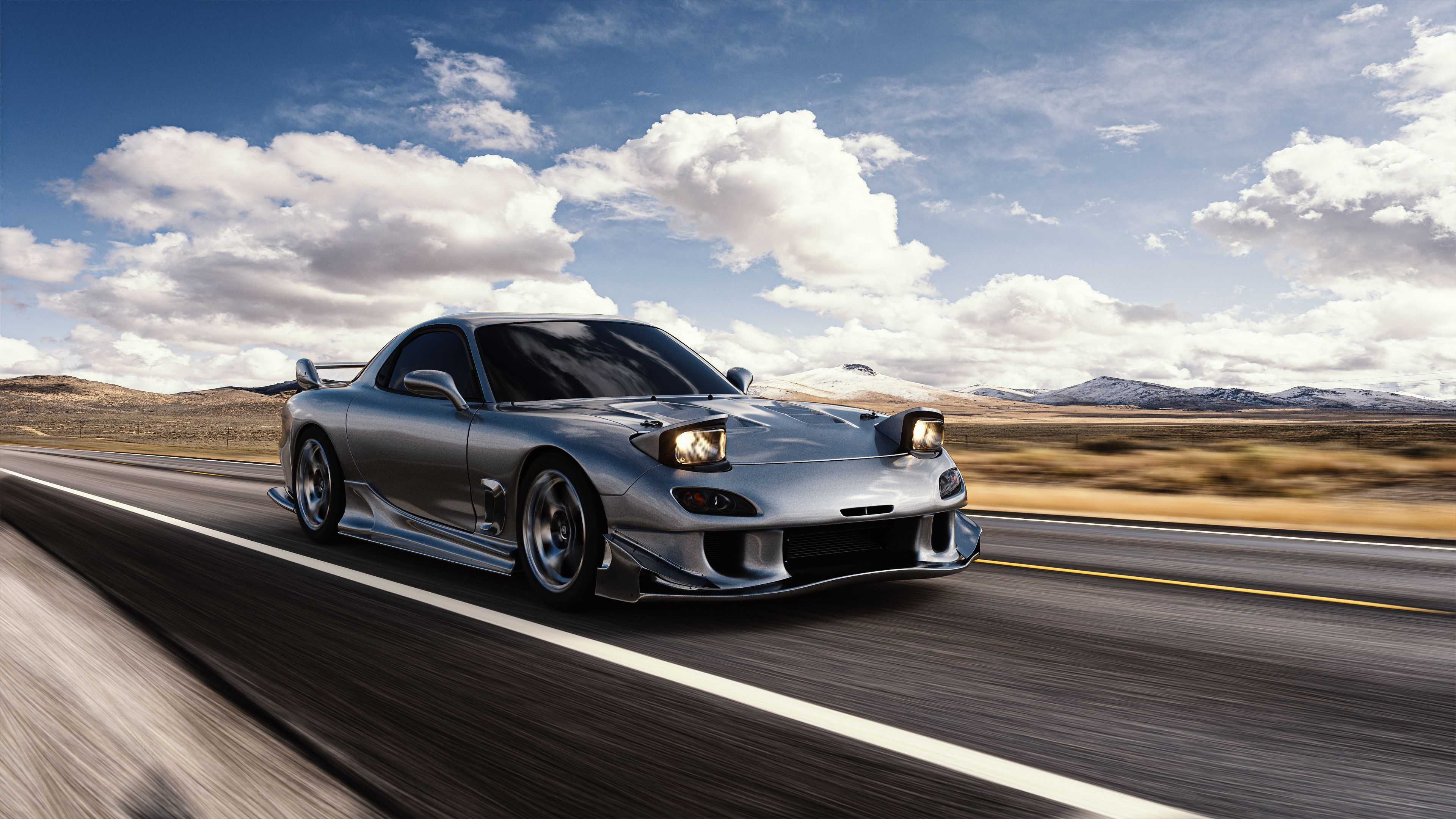 3840x2160 Mazda RX 7 FD3S RE Amemiya Wallpaper, HD Cars Wallpaper, 4k Wallpaper , Image, Background, Photos and Picture