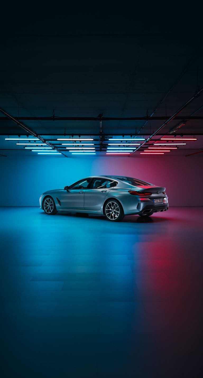 768x1430 BMW M850i ( G16 ) xDrive Gran Coupé quality free high resolution car image, picture and photo