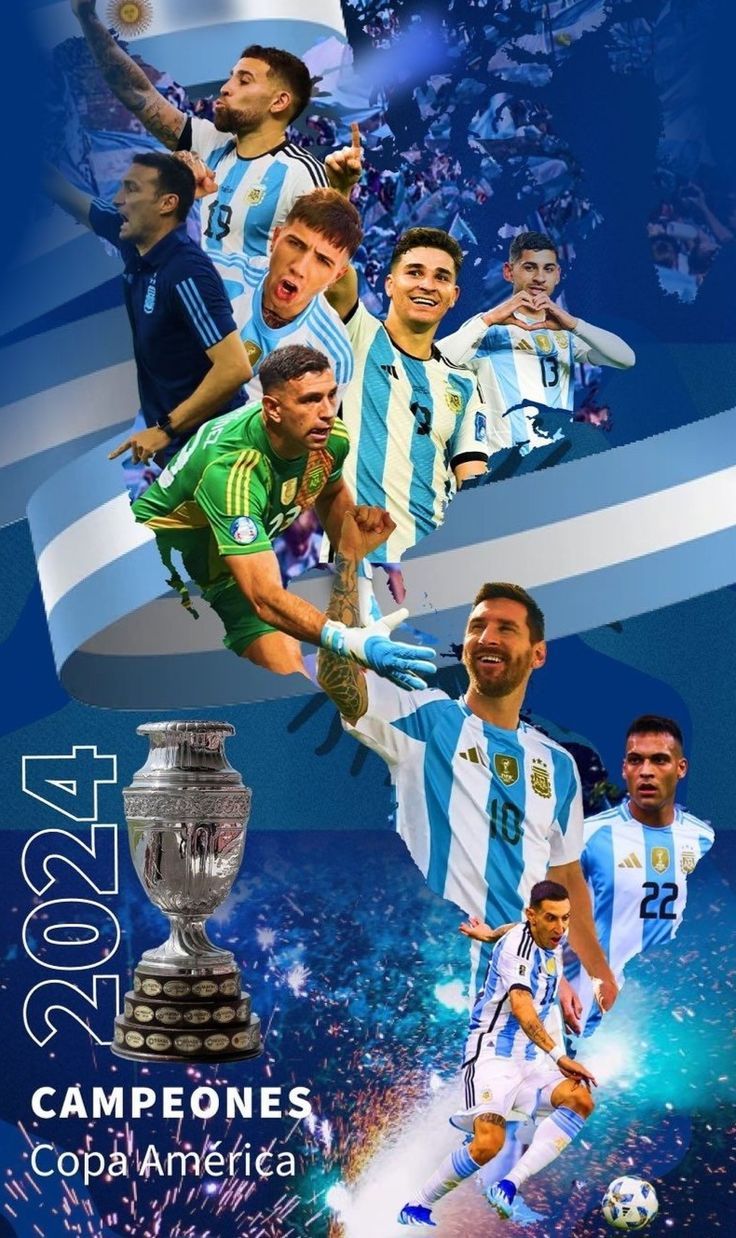 736x1238 Argentina Campeón 2024 Copa América