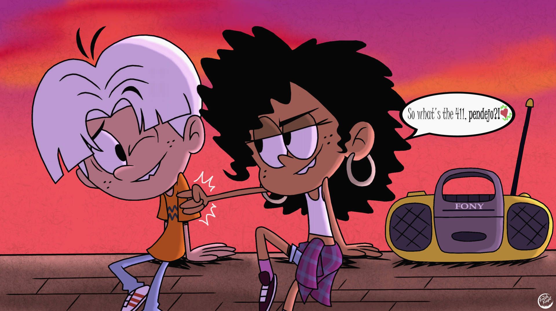1920x1075 The Loud House Lincoln And Ronnie Wallpaper