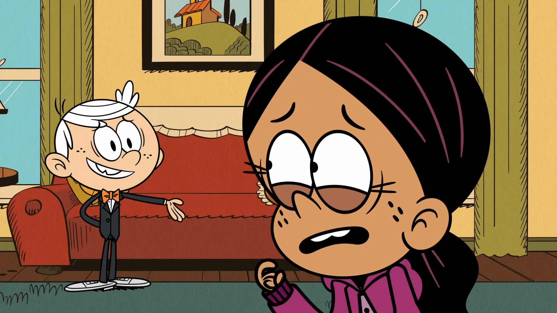 1920x1080 Lincoln Loud And Ronnie Anne Wallpaper