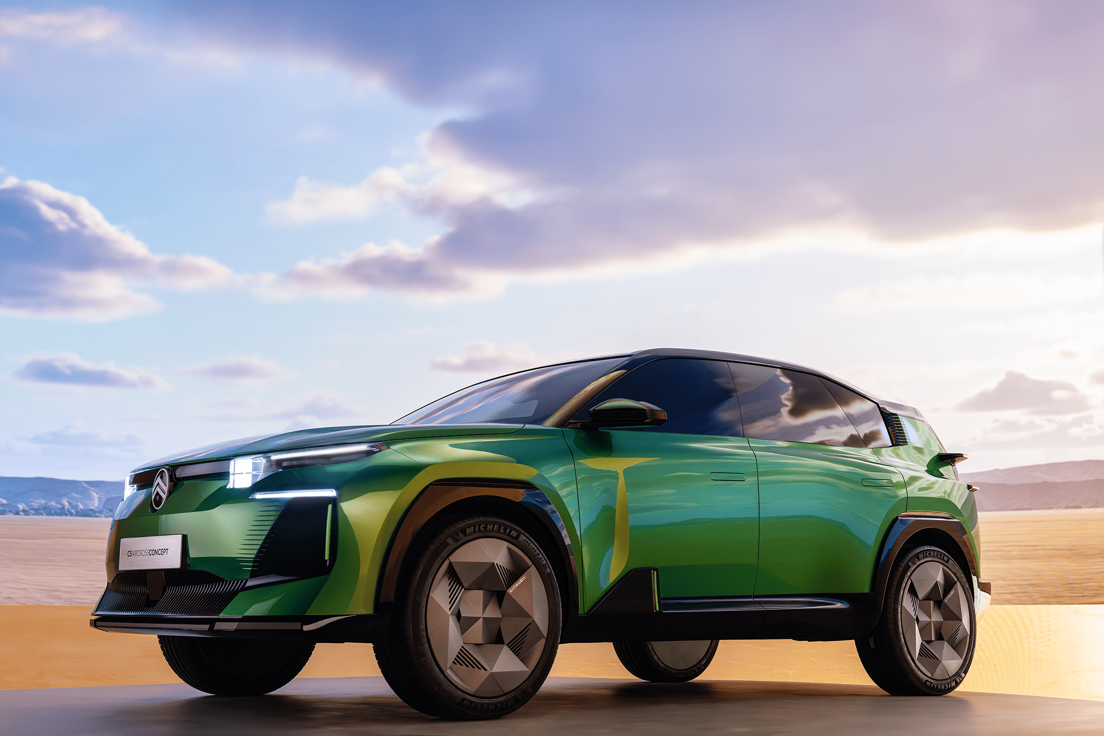 2160x1440 Citroen C5 Aircross Concept Reveals A Family Focused All Electric SUV
