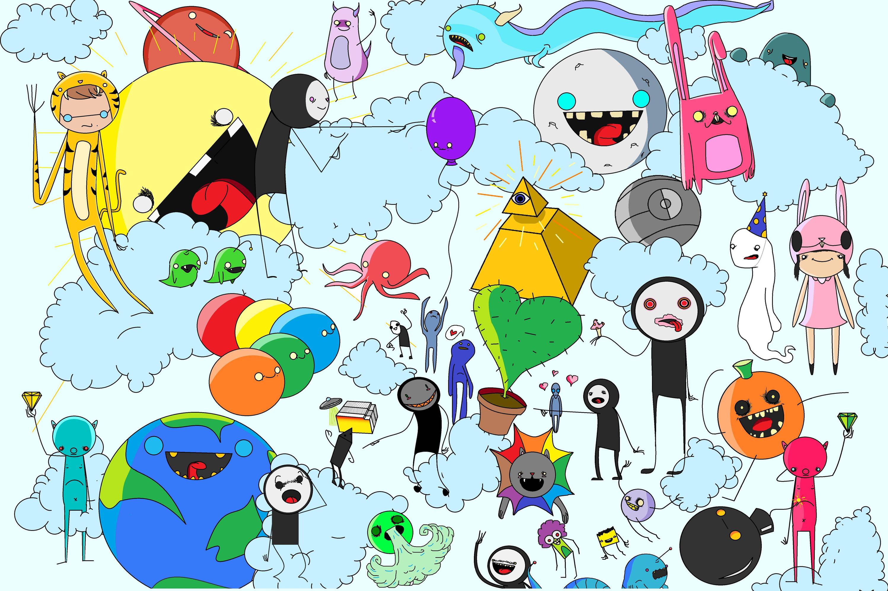 2995x1993 Microsoft Paint Wallpaper