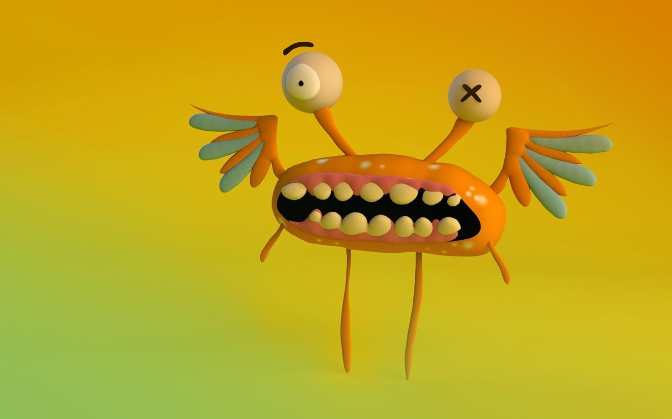 1366x853 Paint 3D Creatures download and install on Windows