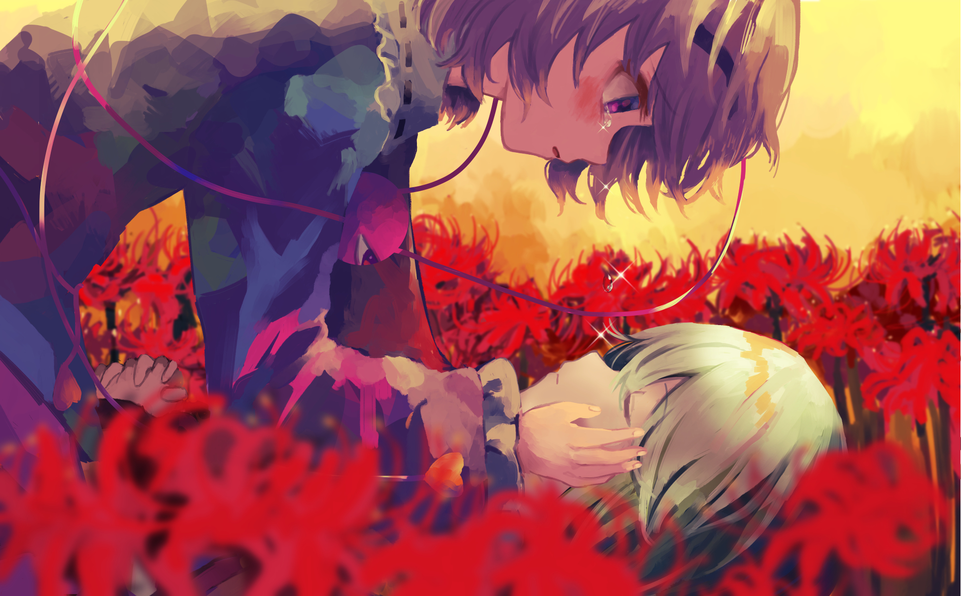 1950x1210 Koishi and Satori Komeiji Wallpaper, HD Anime 4K Wallpaper, Image and Background