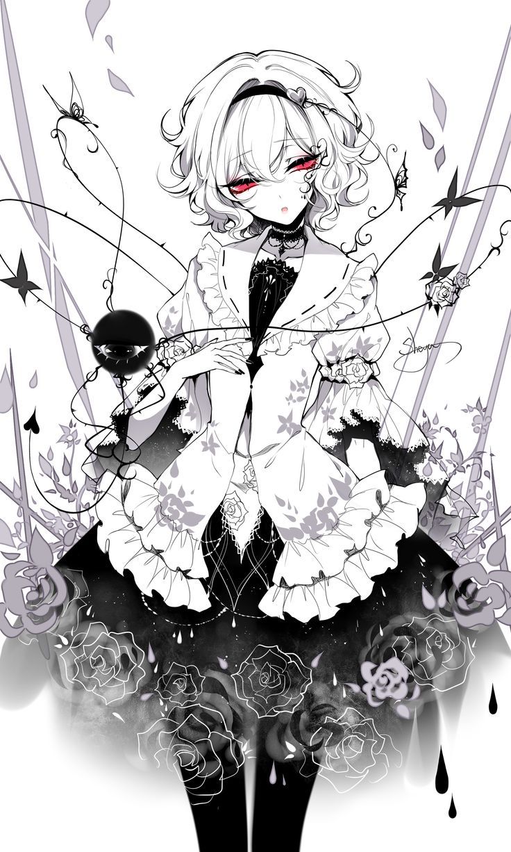 736x1226 Komeiji Satori (Satori Komeiji) Wallpaper by Sheya Anime Image Board