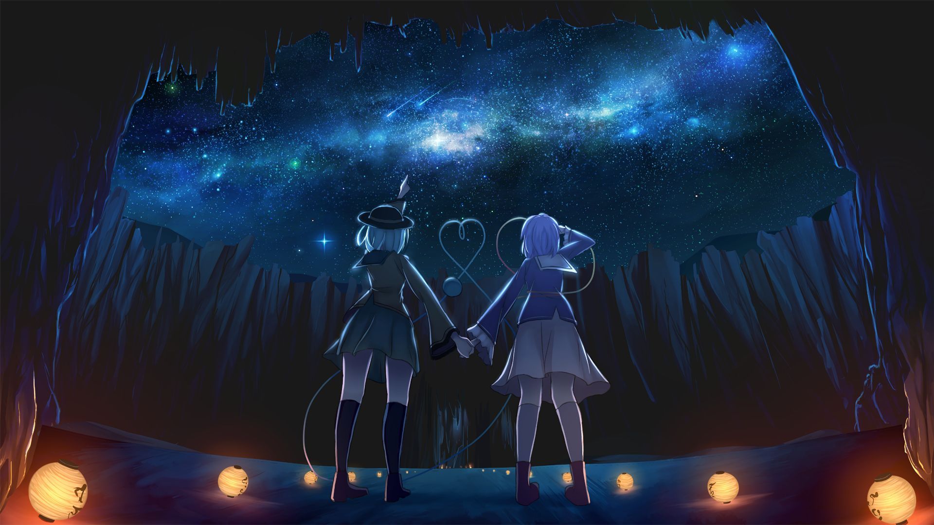 1920x1080 Phone wallpaper: Koishi Komeiji, Anime, Touhou, Satori Komeiji 750726
