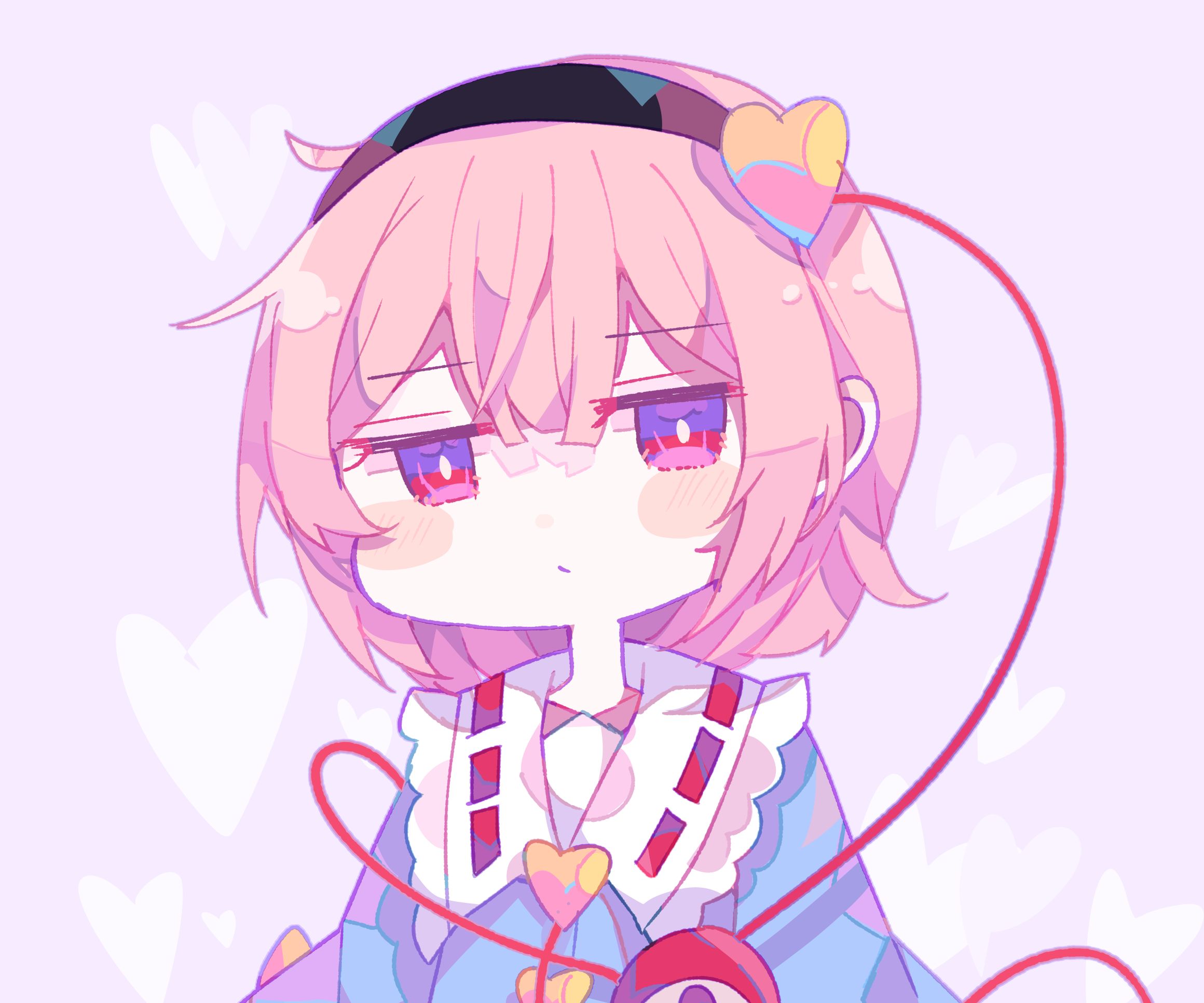 2320x1933 Desktop wallpaper: Satori Komeiji, Anime, Touhou 4K free download for PC. 1045951