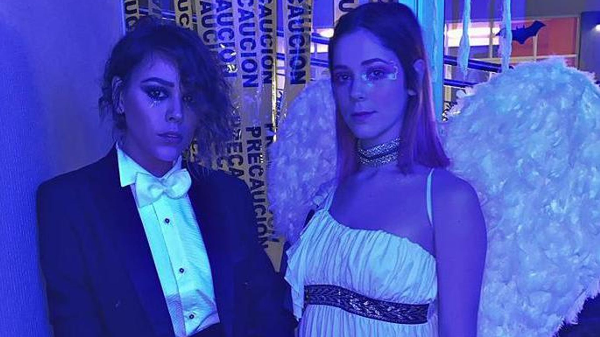 1920x1080 Halloween 2019: Elite's Lu and Cayetana as Euphoria's Rue and Jules
