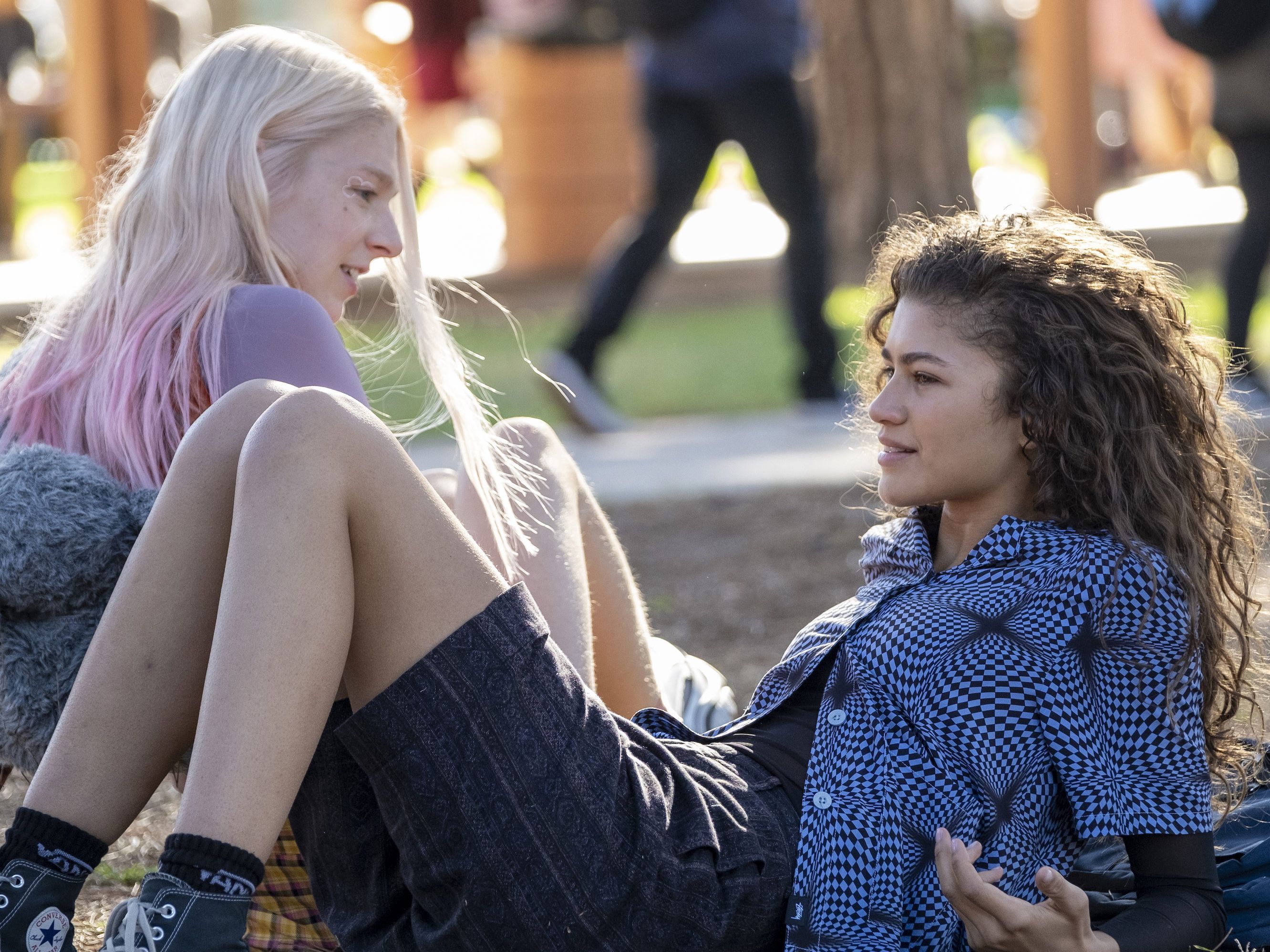 2663x1997 Zendaya Says Rue and Jules on Euphoria Were Love at First Sight
