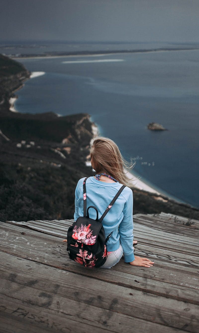 800x1333 People in nature, day, girl, weather, HD phone wallpaper