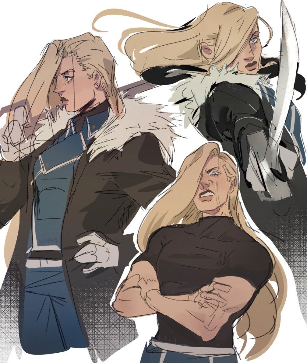 1008x1193 Olivier Mira Armstrong #fmab #fullmetalalchemistbrotherhood