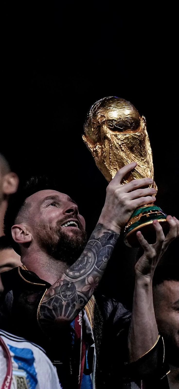 736x1592 Argentina wins the World Cup 2022