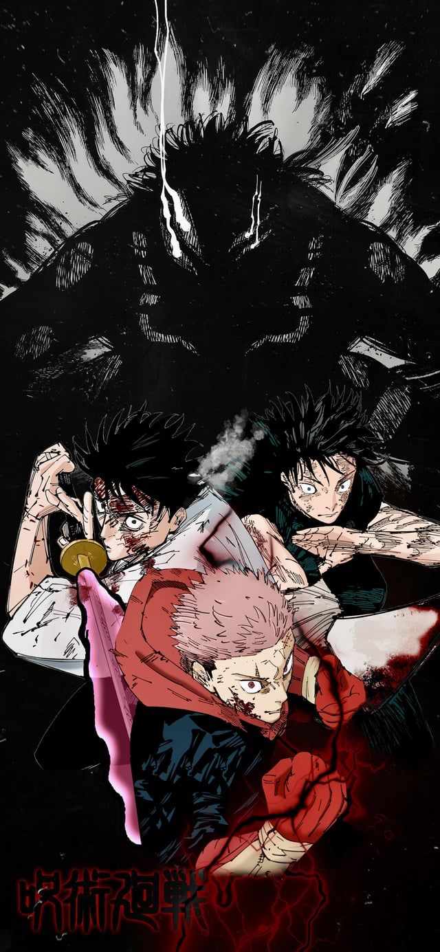640x1385 New Wallpaper with the main cast (spoilers for current manga arc)
