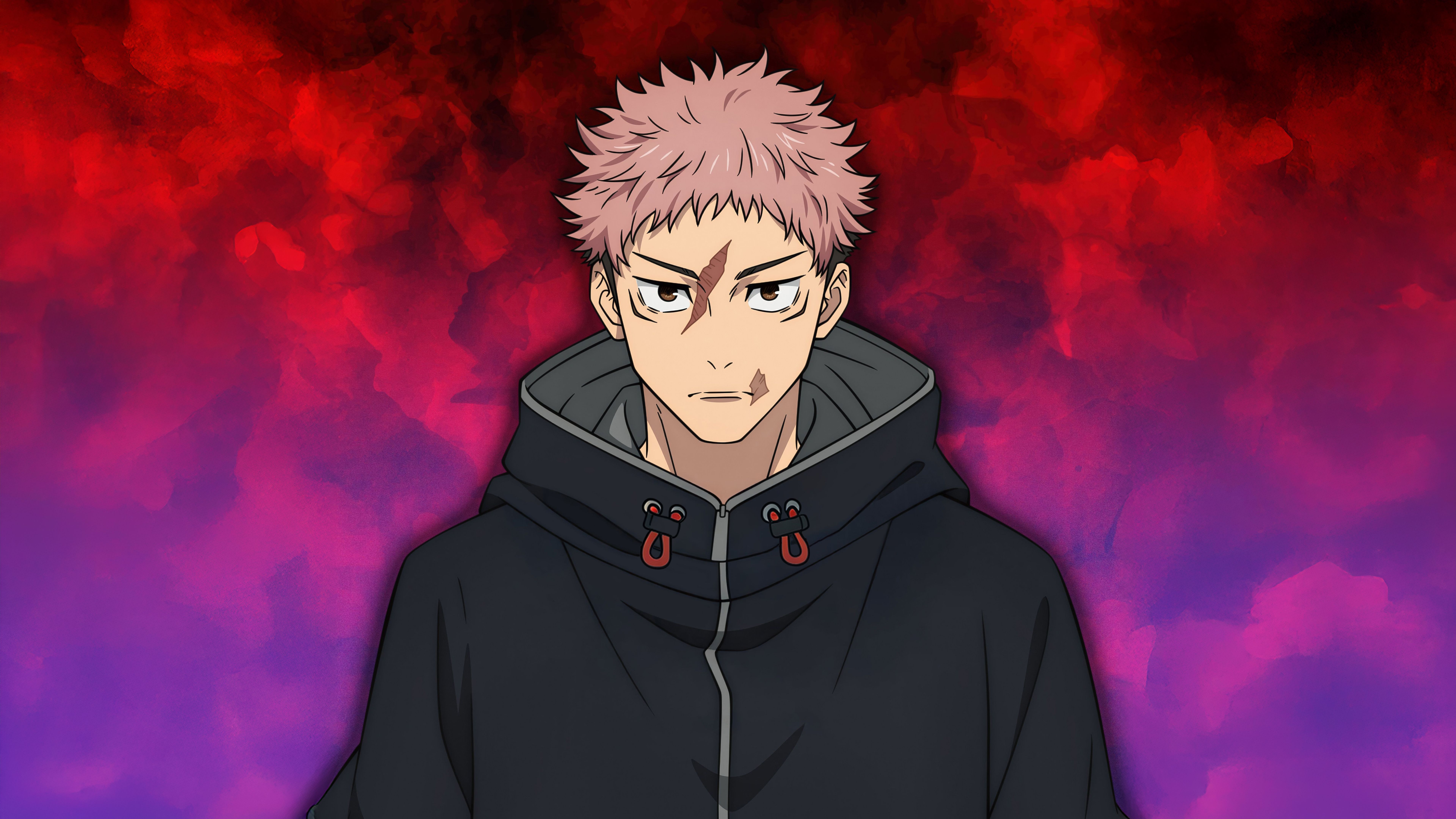 7680x4320 Yuji Itadori Wallpaper 4K, Season Jujutsu Kaisen, 5K, 8K