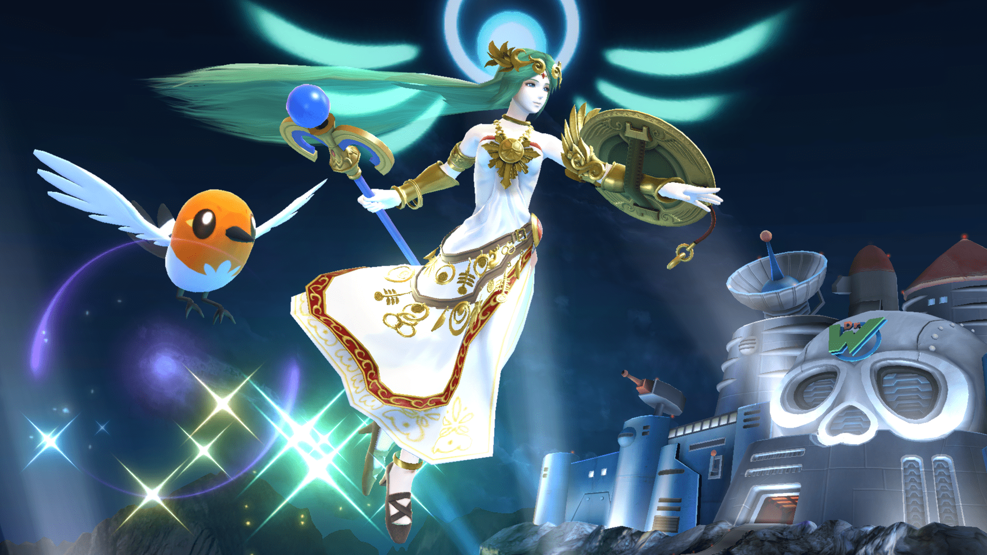 1920x1080 Super Smash Bros. Screenshots: Palutena