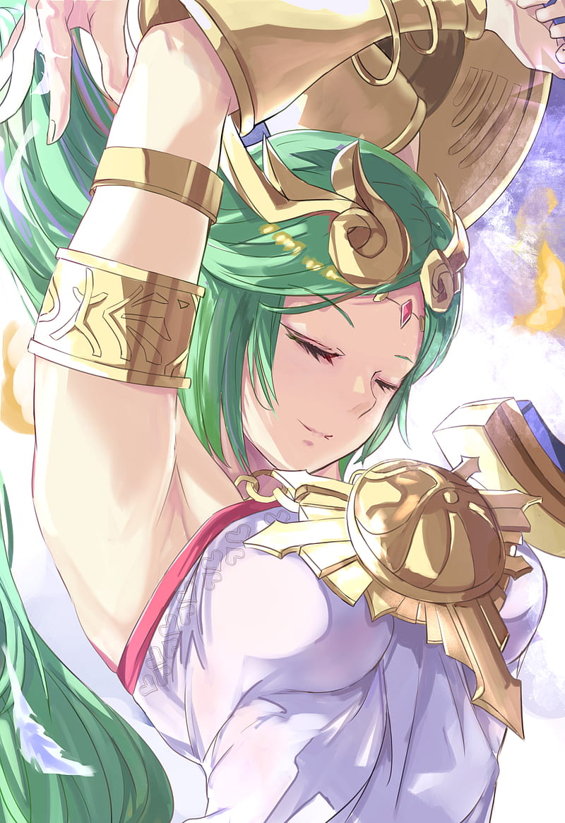 800x1165 Anime, anime girls, digital art, artwork, vertical, portrait display, Palutena, HD phone wallpaper