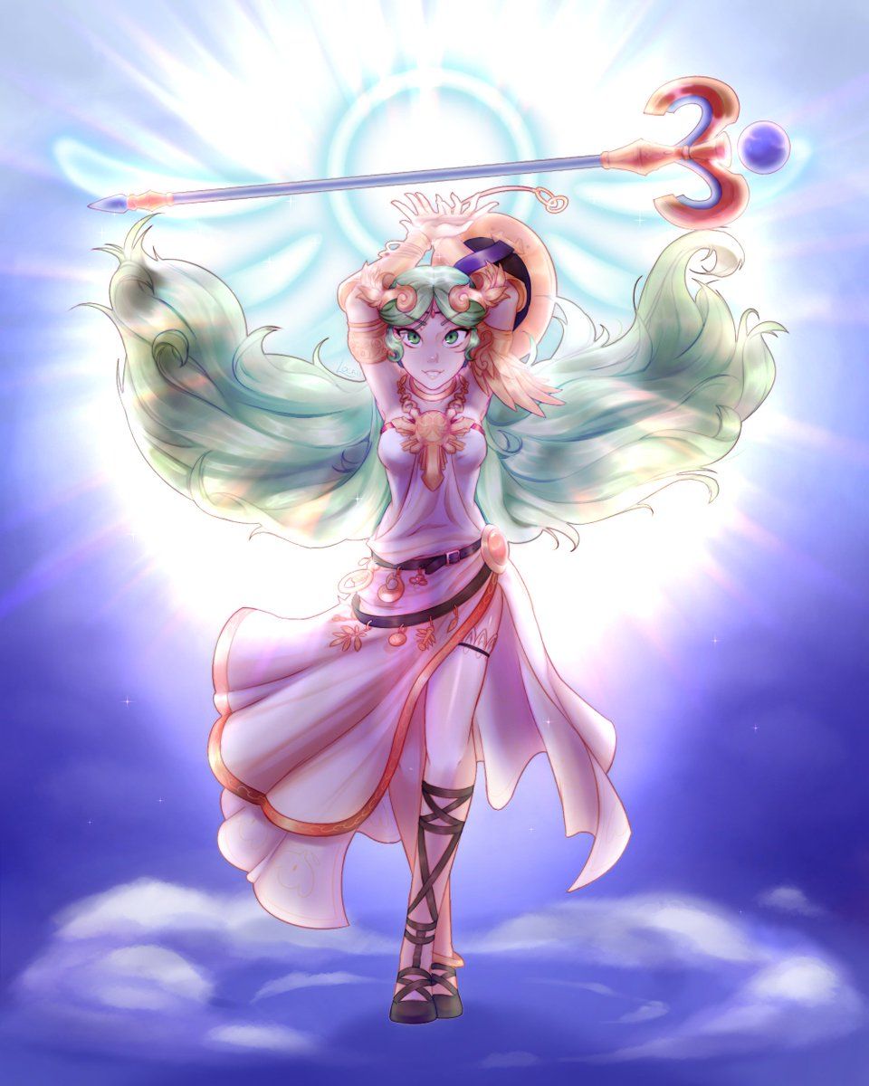 960x1200 i'm here for a little. divine intervention! ✨ #palutena #kidicarus #kidicarusuprising #smashbrosultimate