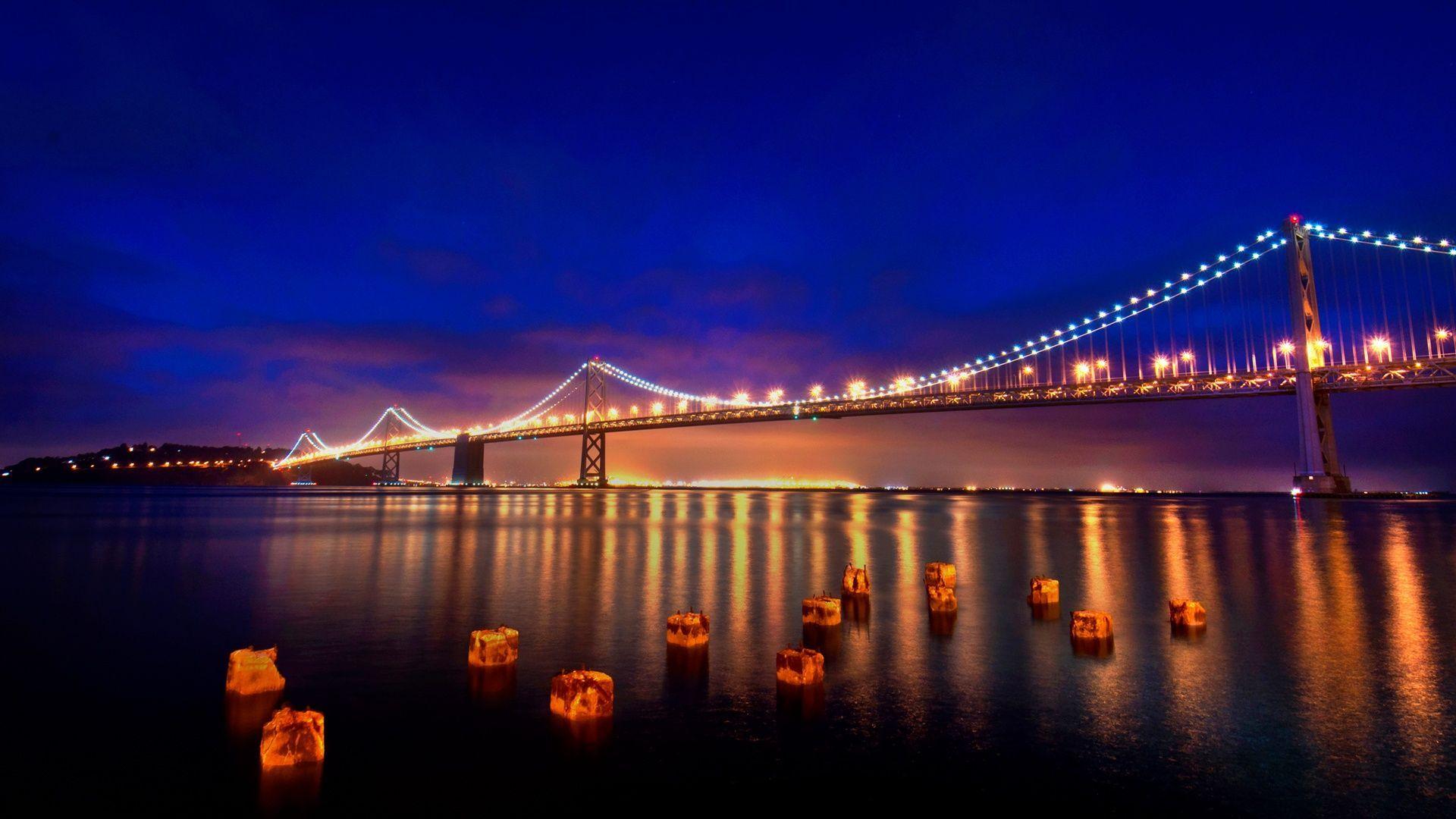 1920x1080 San Francisco Cityscape Related Keywords &amp; Suggestions. San francisco at night, Bay bridge san francisco, San francisco wallpaper