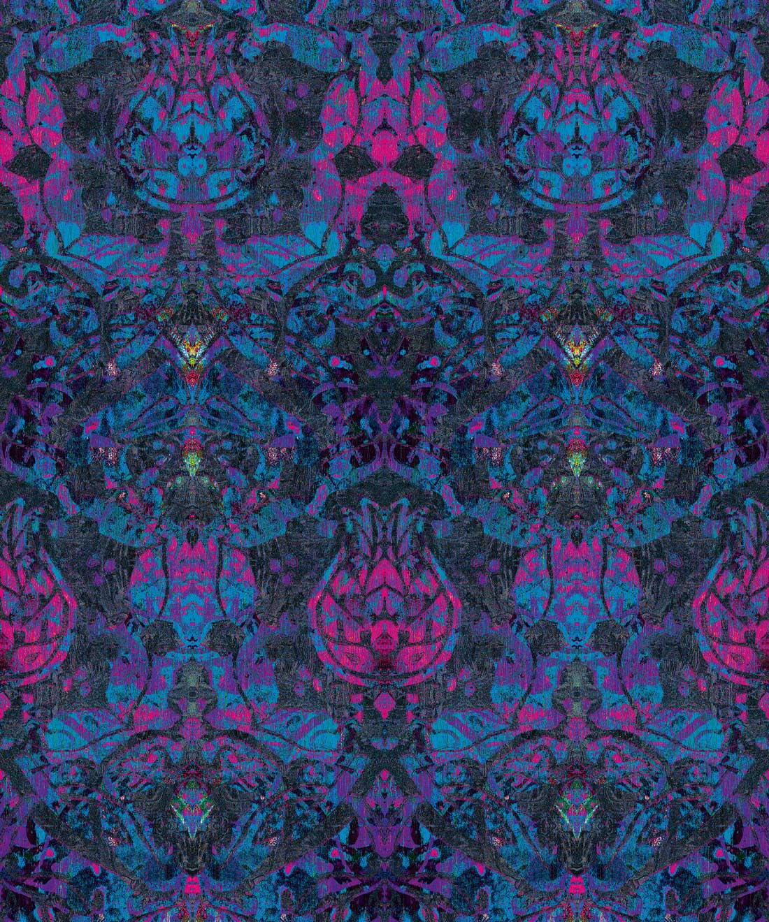 1100x1320 Damask Tulip Wallpaper Woven Wallpaper. Milton & King
